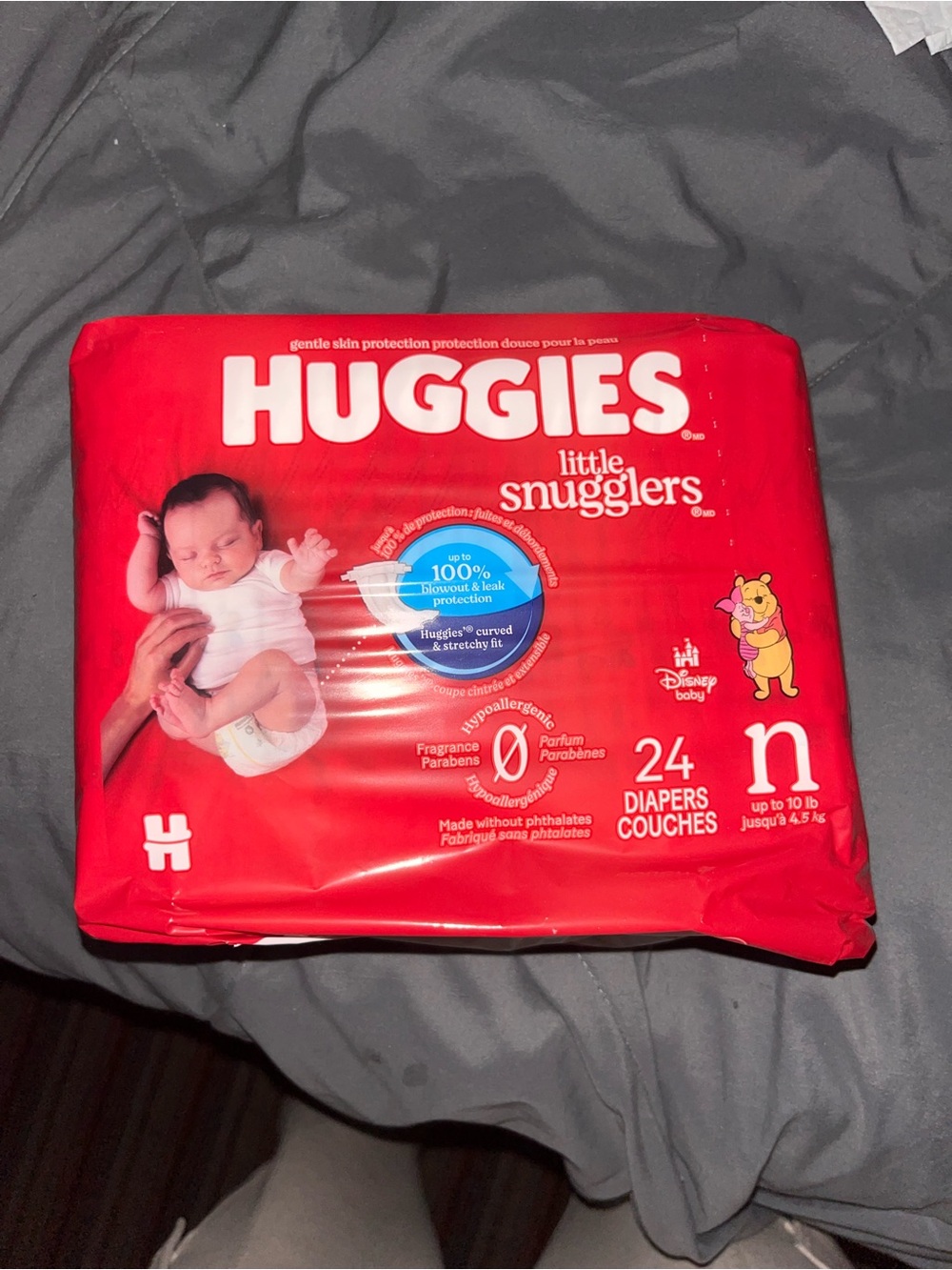Huggies Little Snugglers Newborn Diapers - Red Packaging
